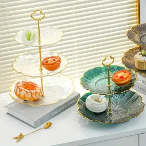 3-Layer Fruit Tower Cake Dessert Buffet Stand