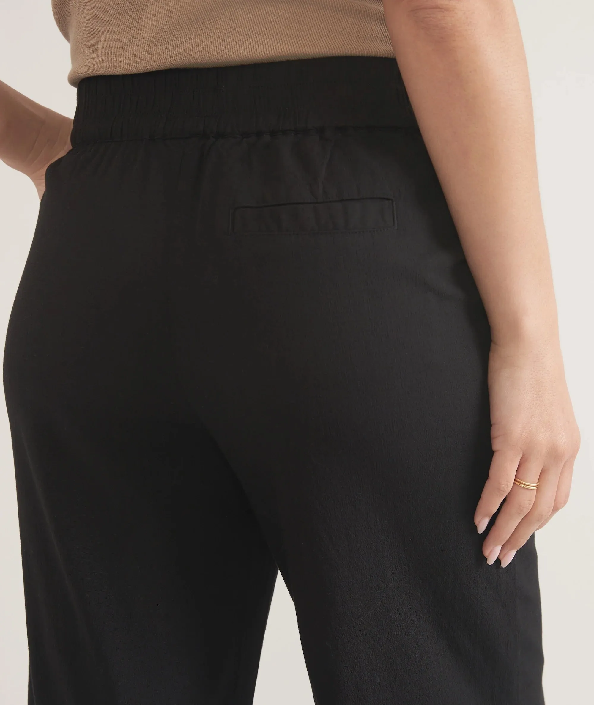 Allison Tencel Trouser - Black