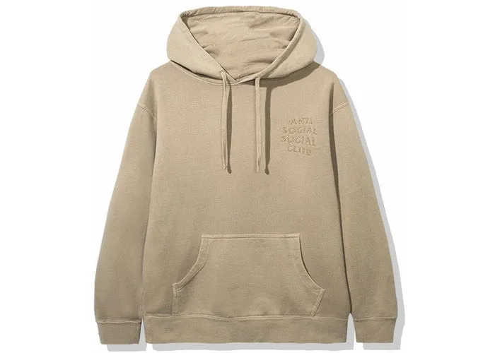 Anti Social Social Club "Tone Deaf" Hoodie Sand
