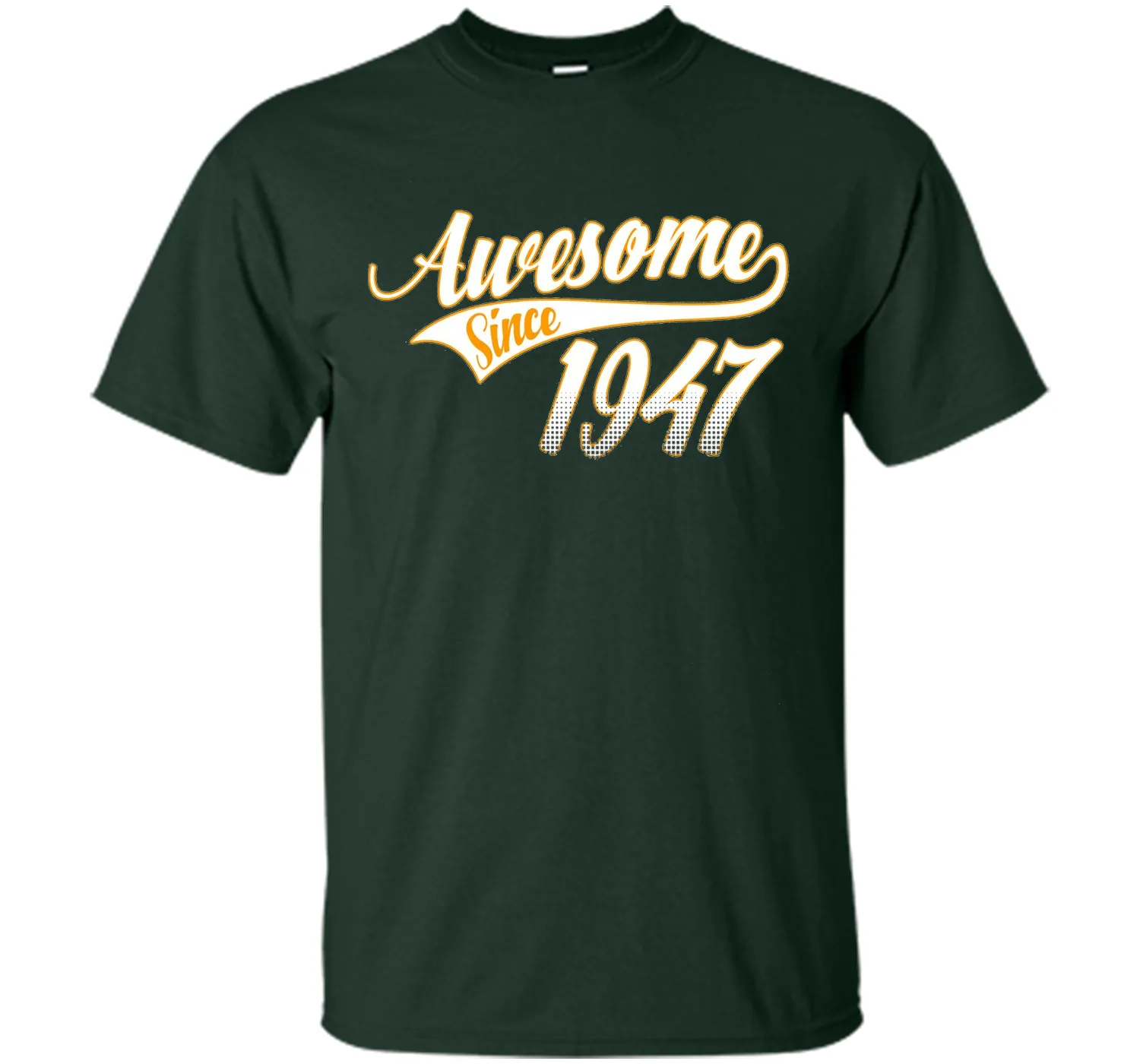 Awesome Since 1947, 69th Birthday Gift T Shirt