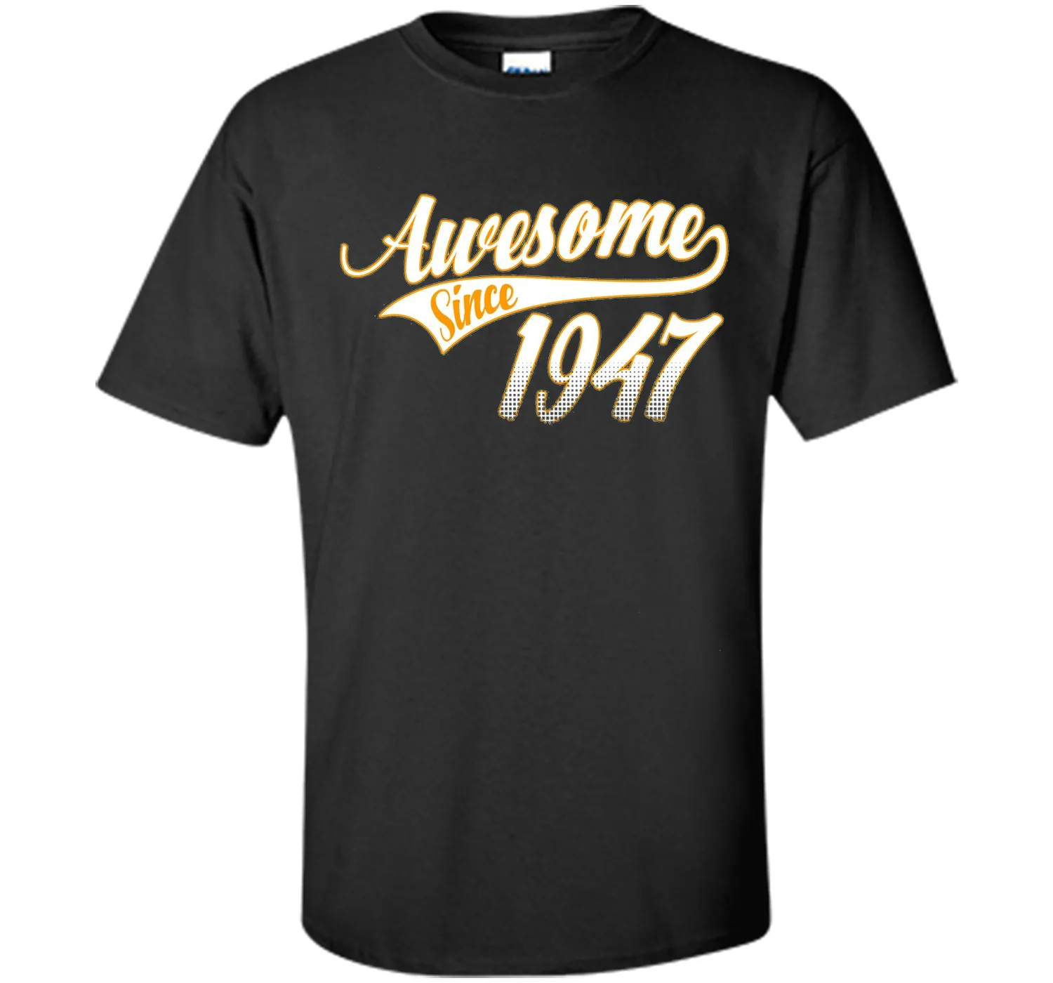 Awesome Since 1947, 69th Birthday Gift T Shirt