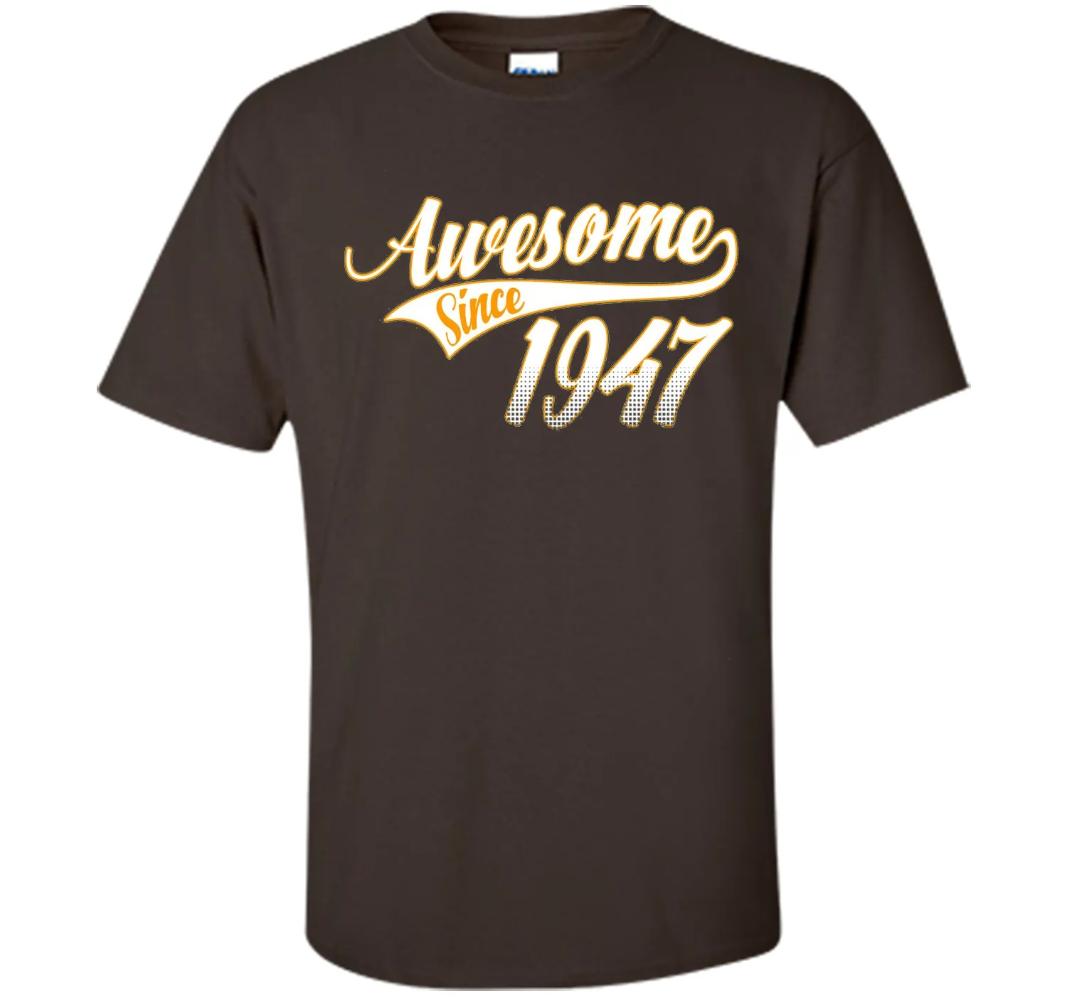 Awesome Since 1947, 69th Birthday Gift T Shirt