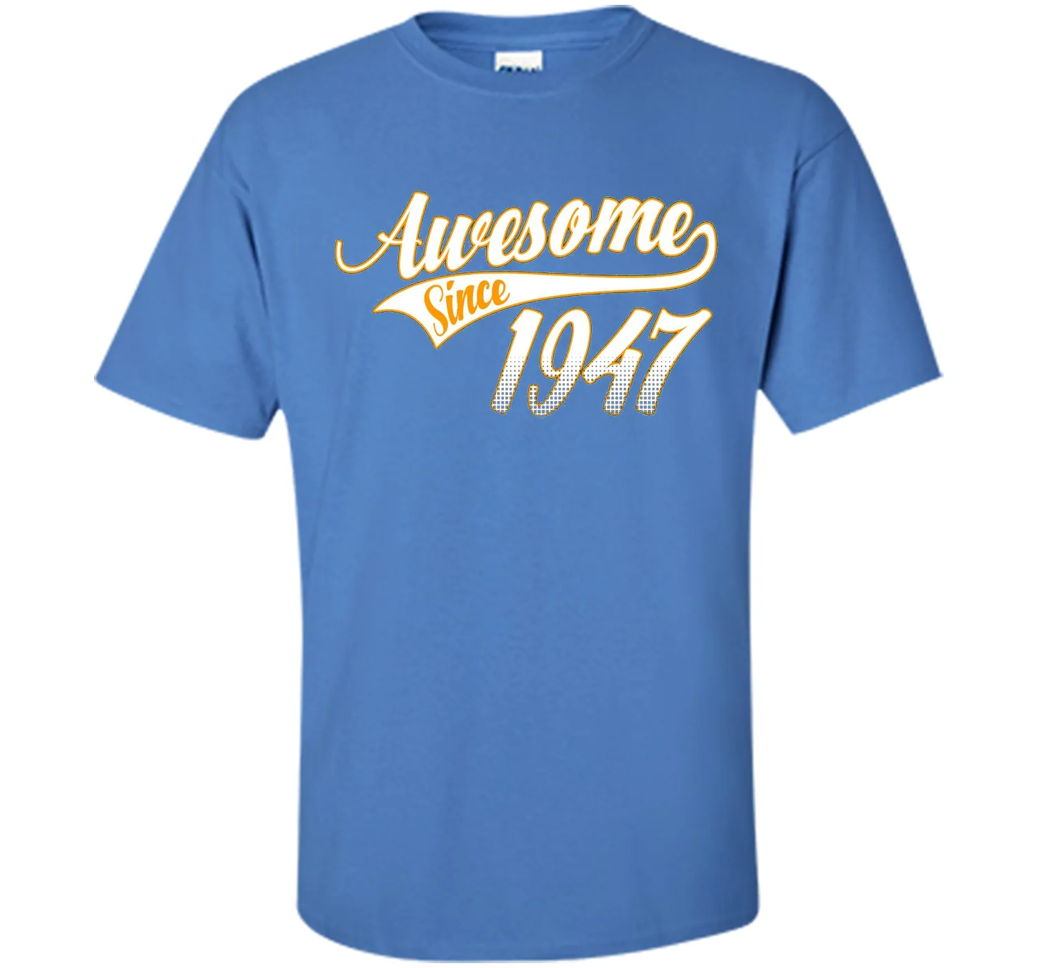 Awesome Since 1947, 69th Birthday Gift T Shirt