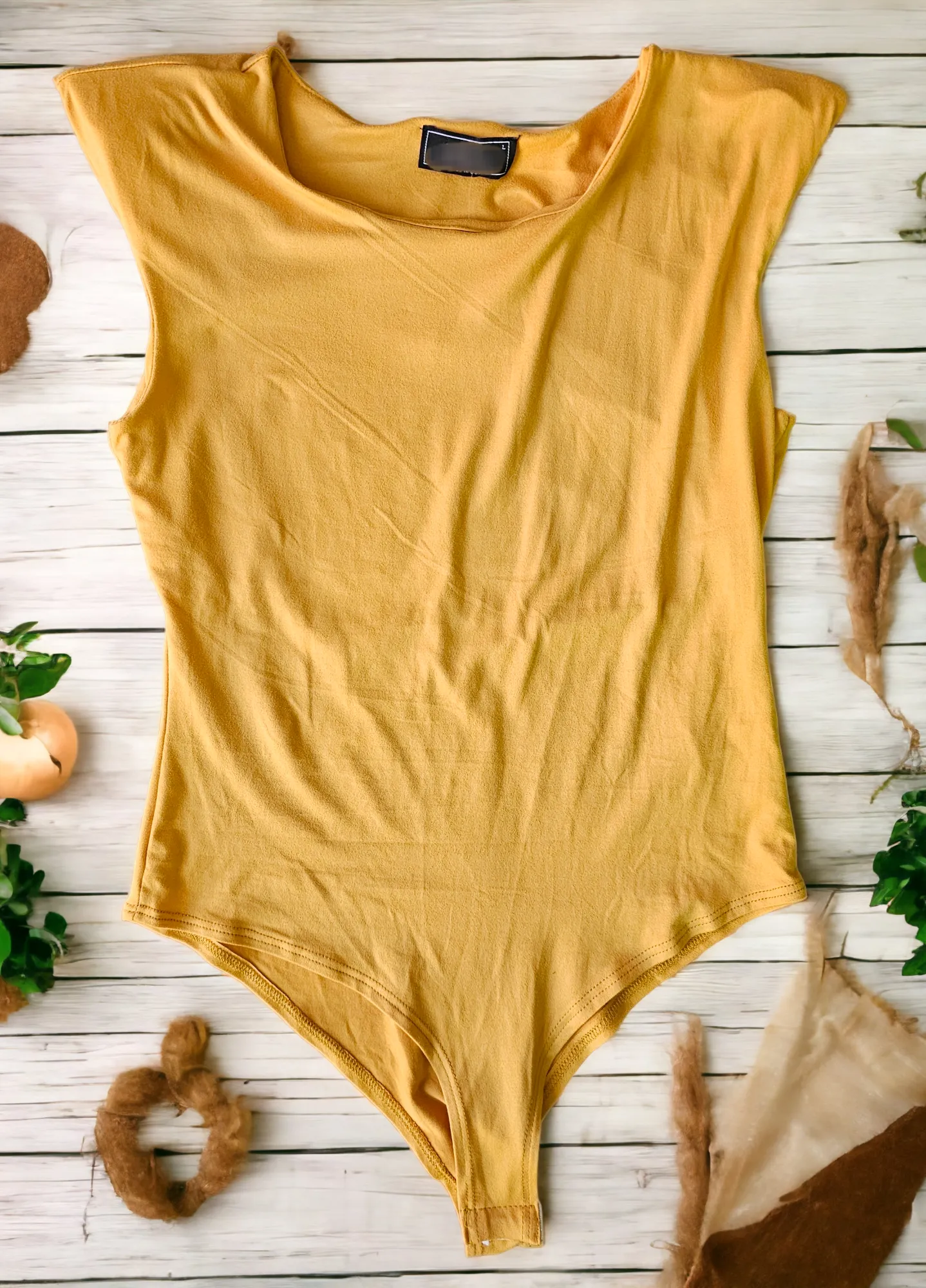 Basic Shoulder Pad Bodysuit