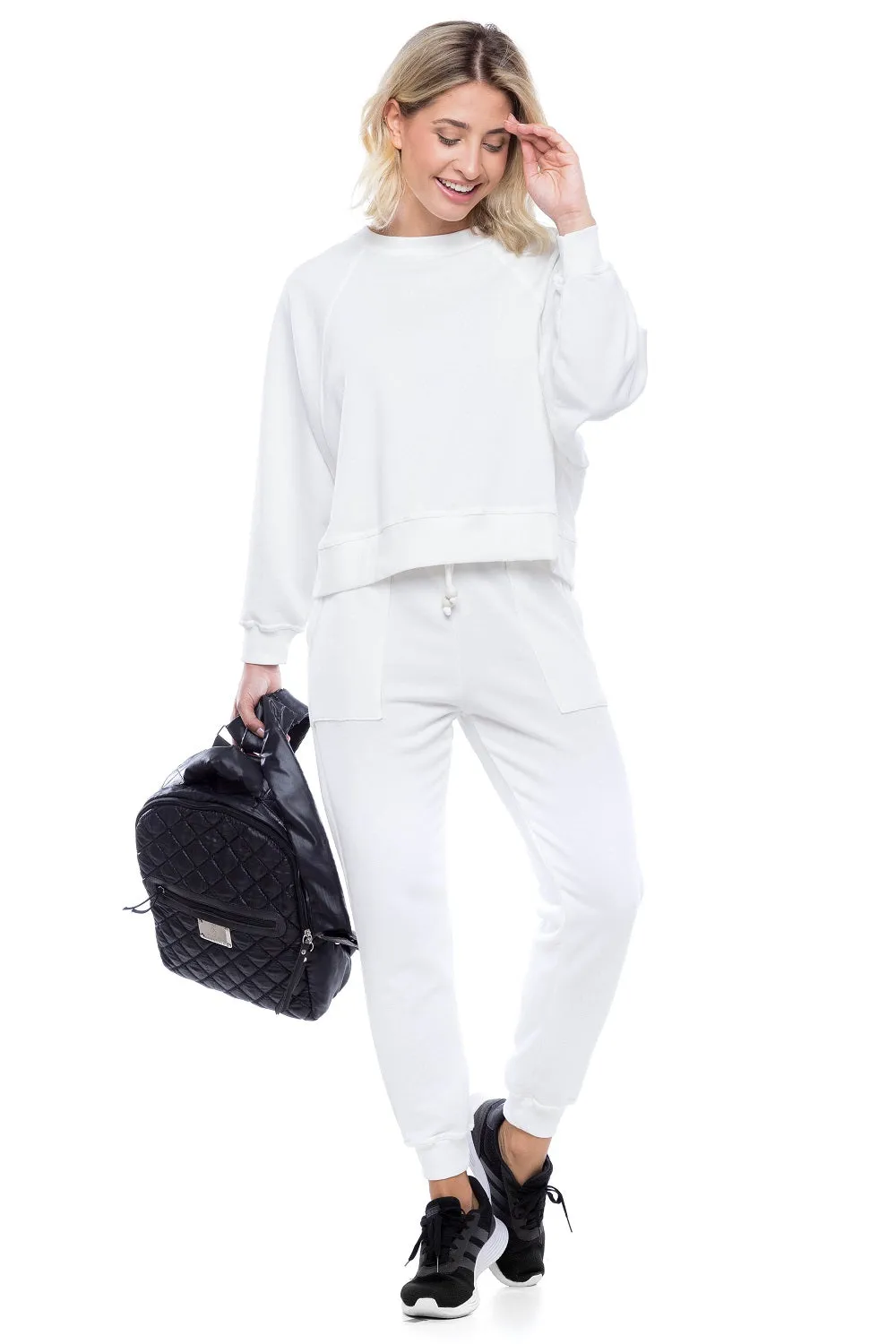 Basic Sweatpants -Off White