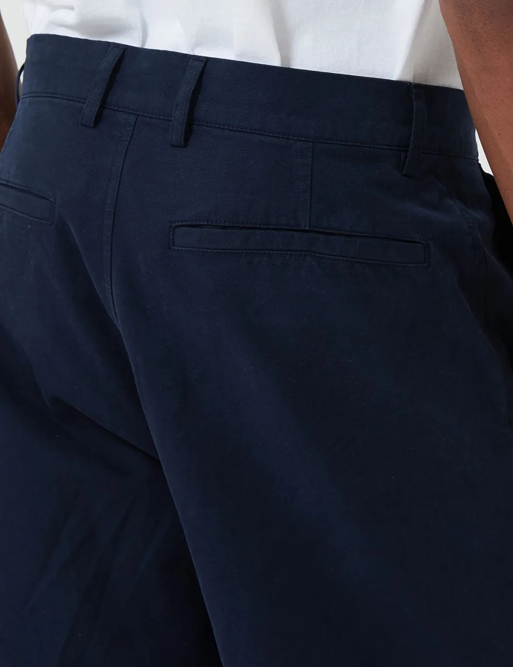 Bhode Everyday Pant (Relaxed, Cropped Leg) - Night Sky Blue