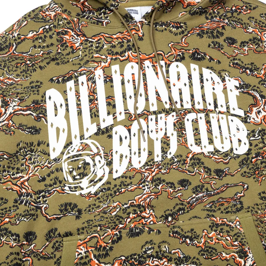BILLIONAIRE BOYS CLUB CAMO ARCH HOODIE Mens Apparel