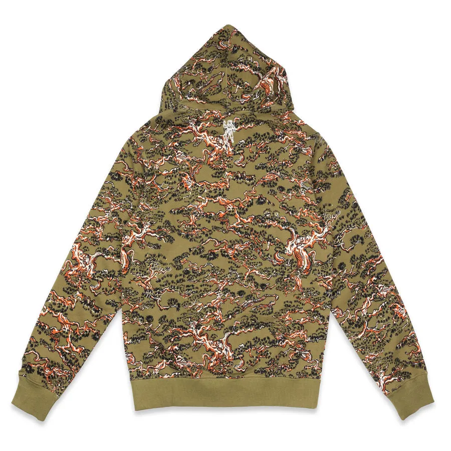 BILLIONAIRE BOYS CLUB CAMO ARCH HOODIE Mens Apparel