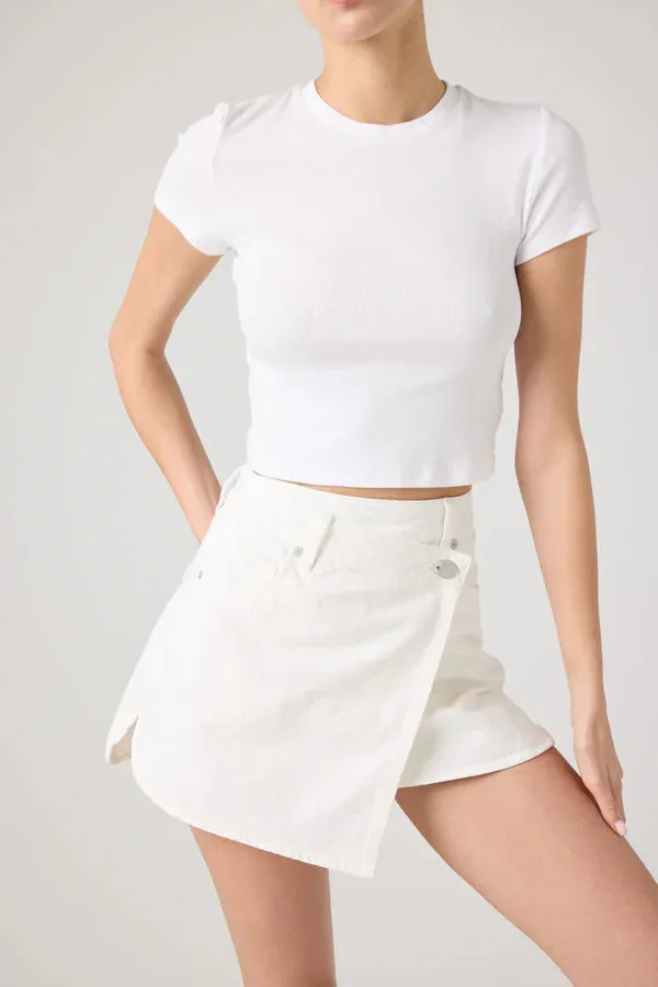 Blank NYC - Crossover Denim Skirt