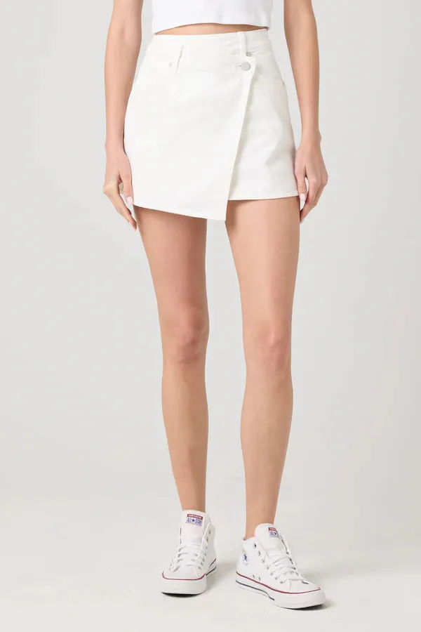 Blank NYC - Crossover Denim Skirt