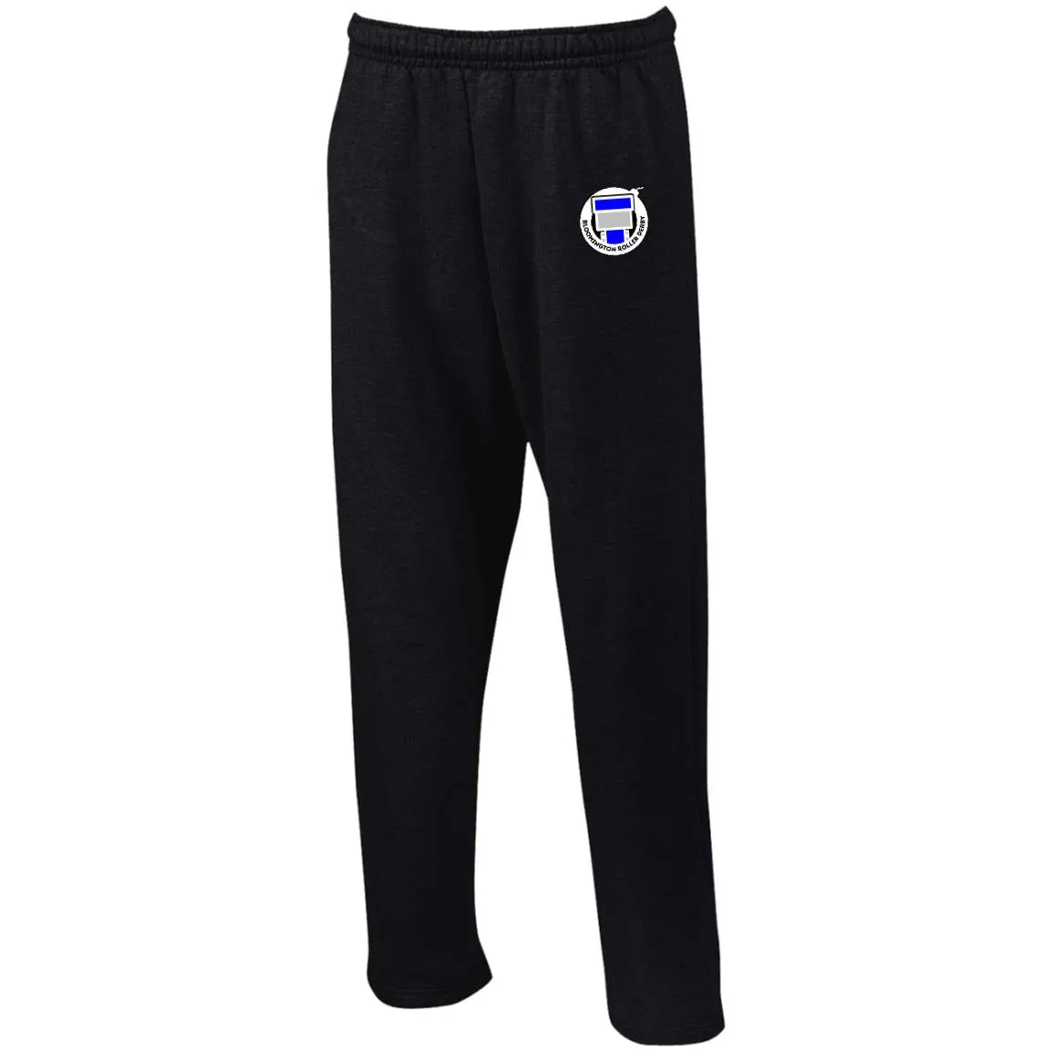 Bloomington Roller Derby Open Bottom Sweatpants with Pockets