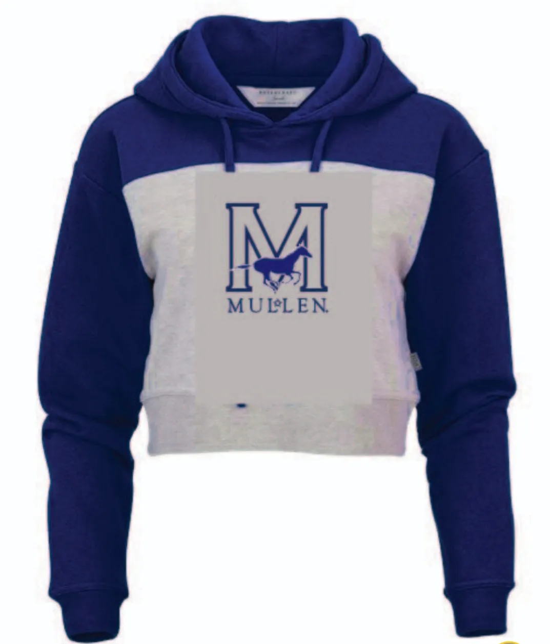 BOXCRAFT LADIES CROPPED HOODIE