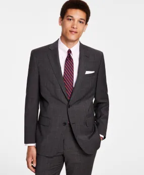 Brooks Brothers Mens  fit Sport Coat Blazer 38 R Brown Plaid Stretch
