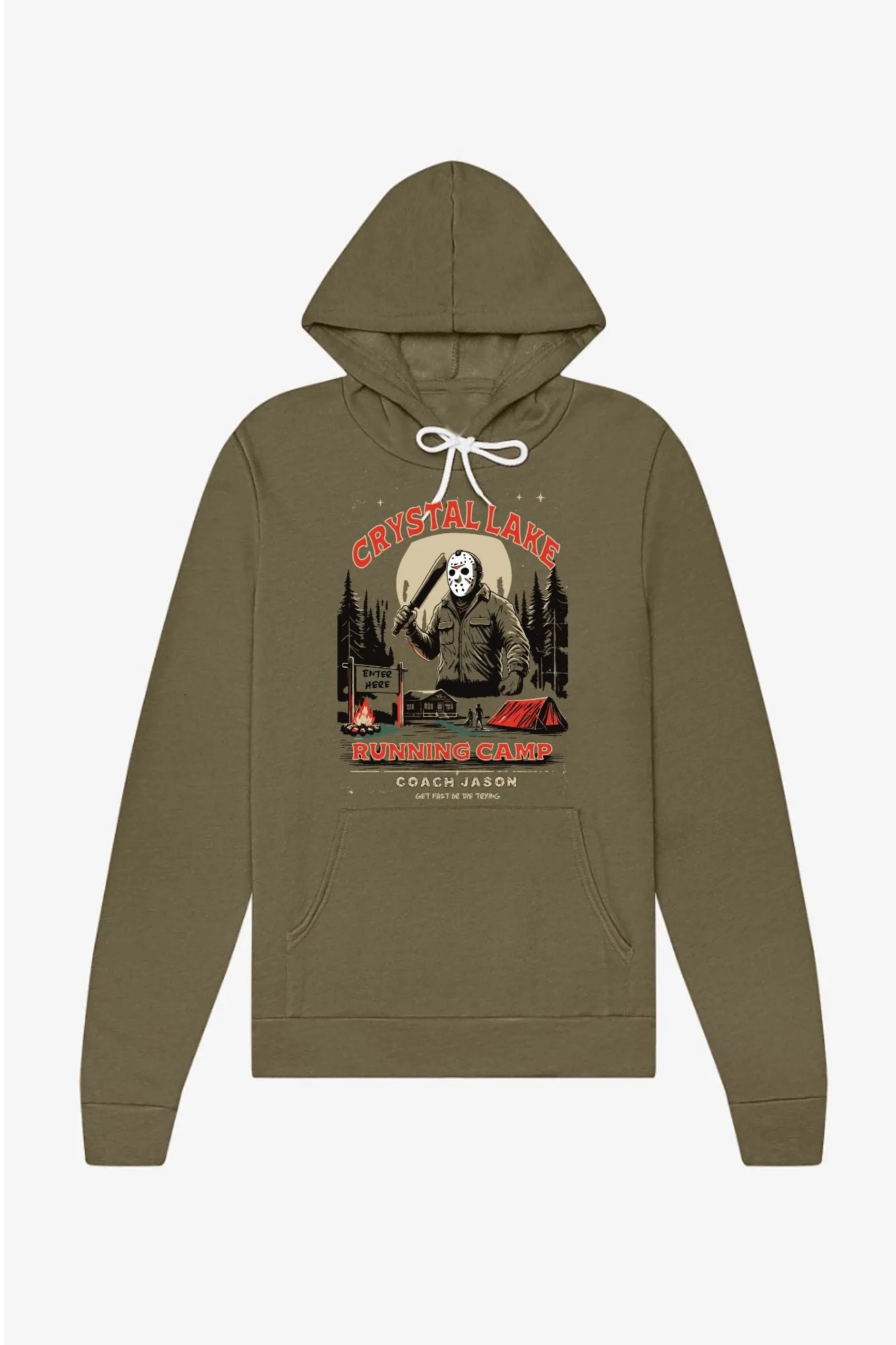 Crystal Lake Running Camp Hoodie Sweatshirt