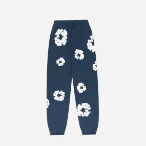 DENIM TEARS THE COTTON WREATH SWEATPANTS NAVY