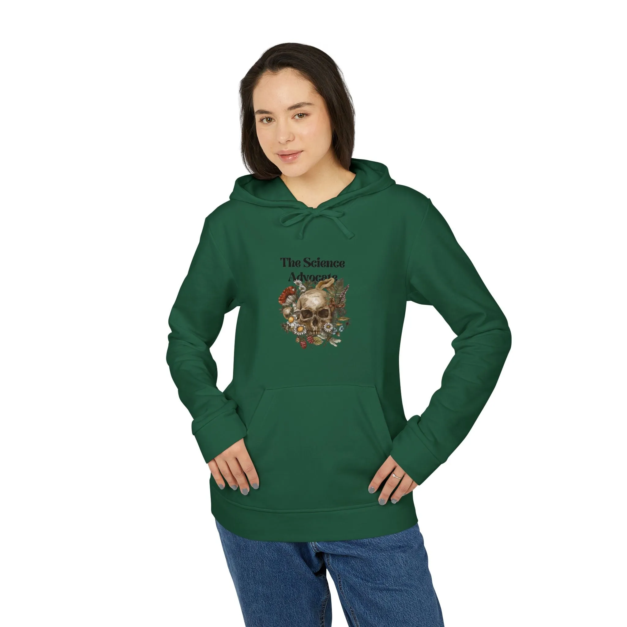 Fleece Hoodie Science Advocate Natural Promoter Unisex