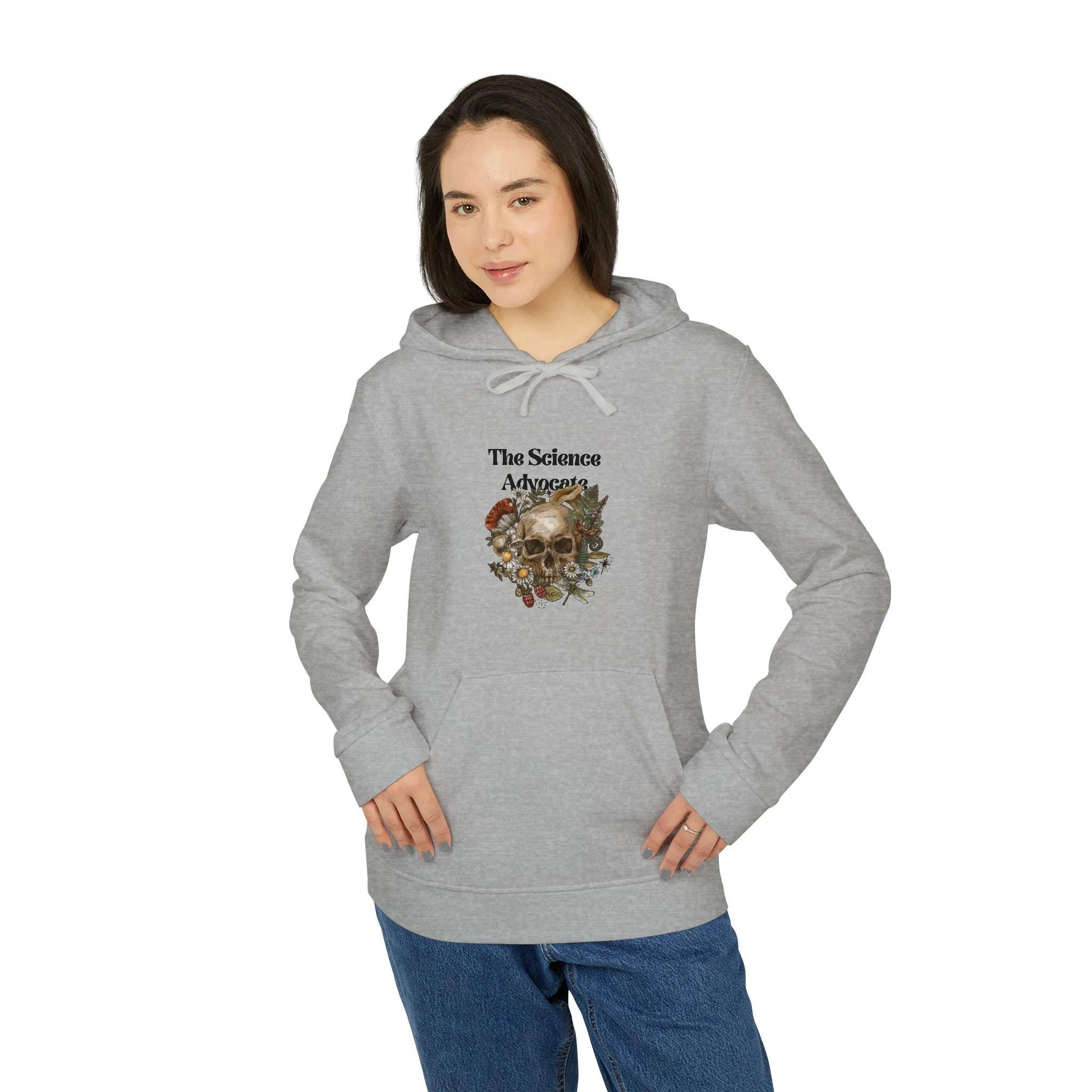 Fleece Hoodie Science Advocate Natural Promoter Unisex