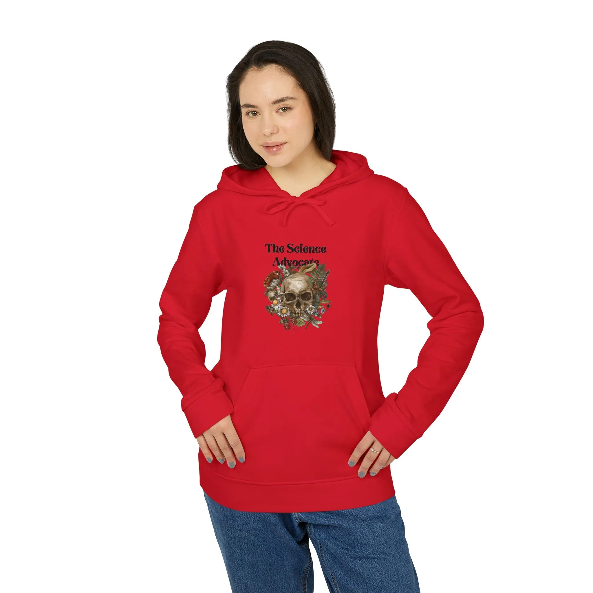 Fleece Hoodie Science Advocate Natural Promoter Unisex