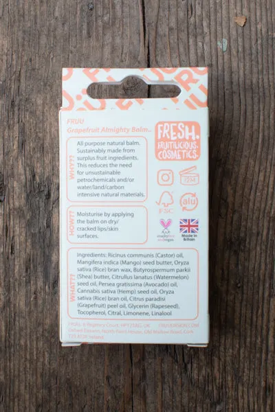FRUU Grapefruit Mighty Balm