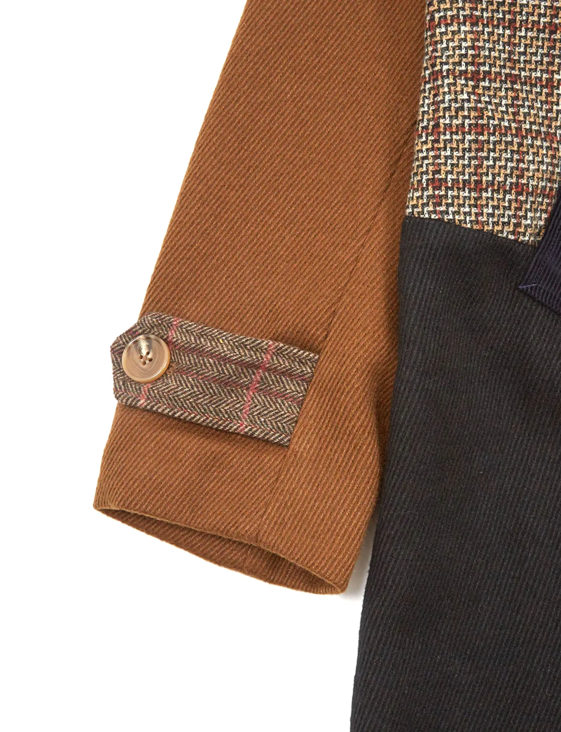 GENERAL ADMISSION PATCH WORK MAC COAT