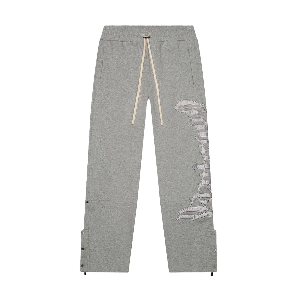 Godspeed Mens OG Logo Sweatpants Grey/Silver Satin