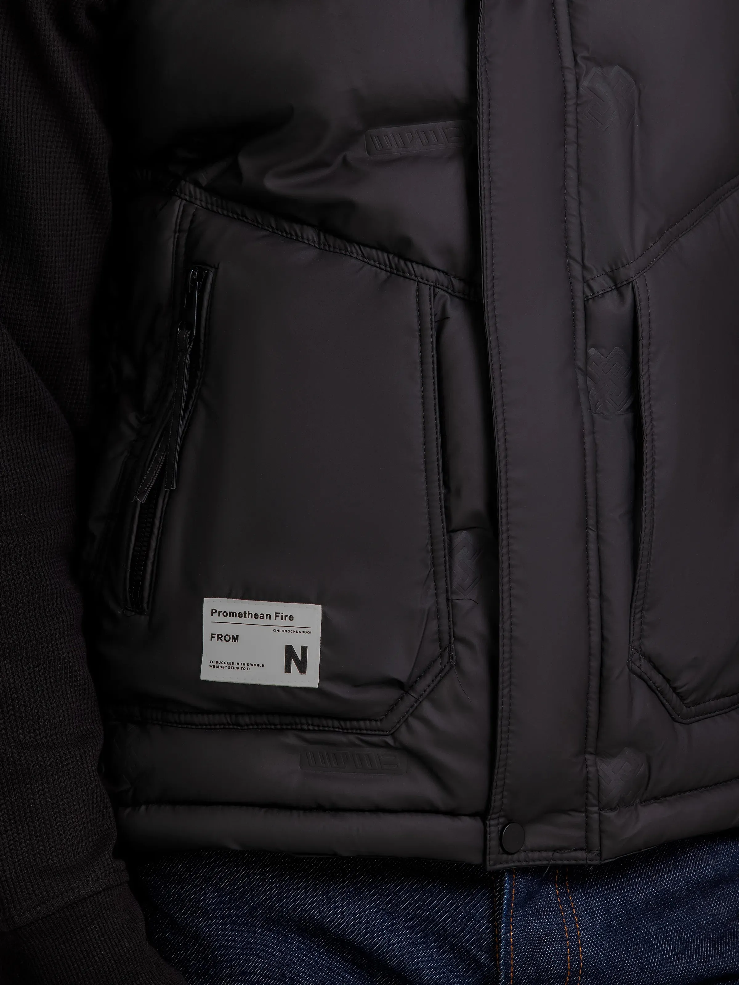 Hooded Poly Gilet - FMTJP24-021