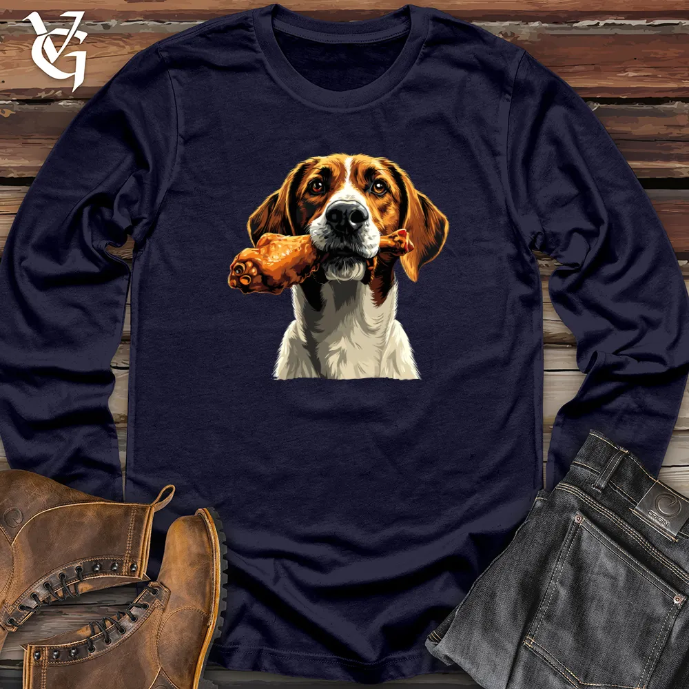 Hound With Chicken Wings Long Sleeve