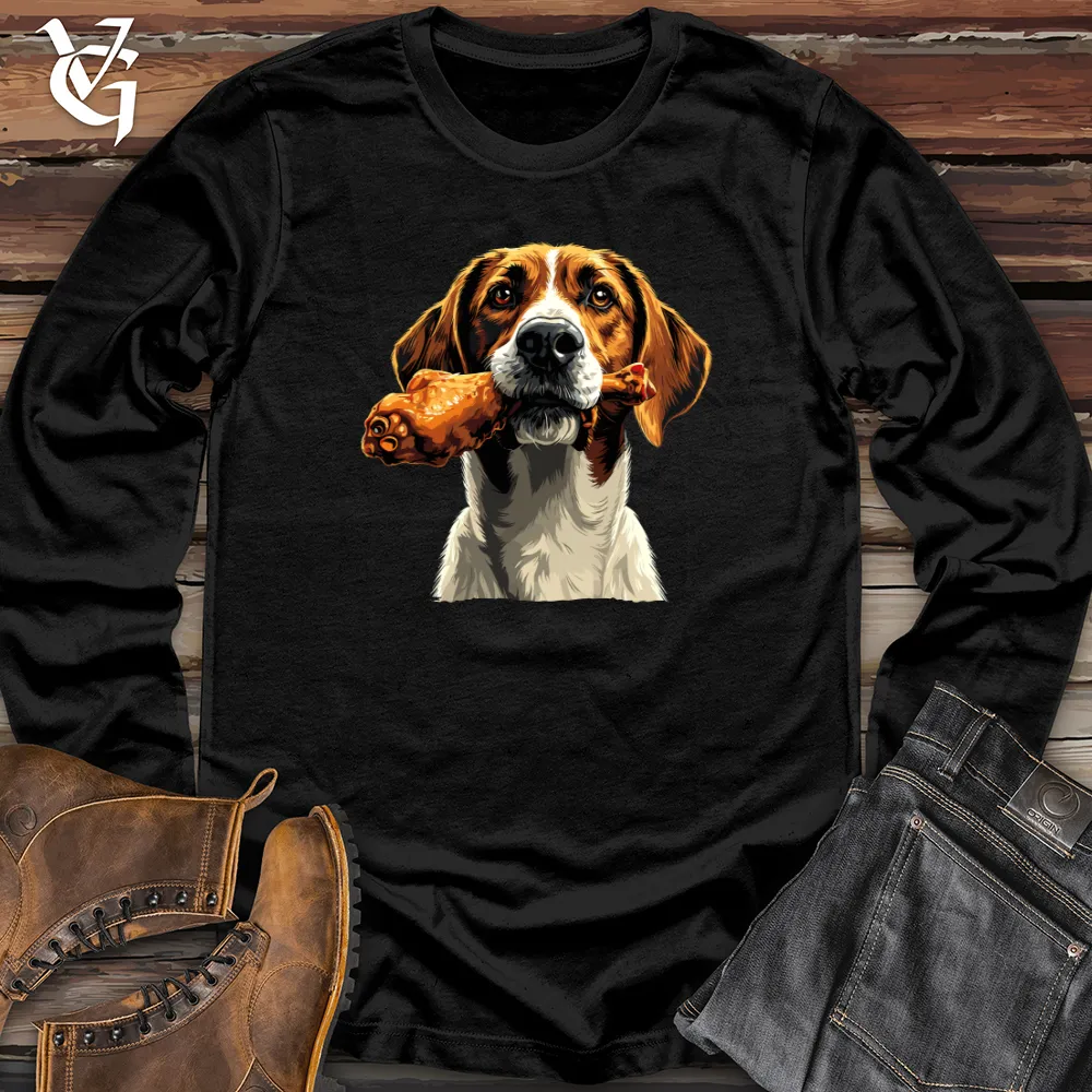 Hound With Chicken Wings Long Sleeve