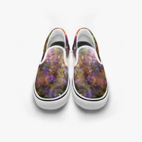 Ilstaag Split-Style Psychedelic Slip-On Shoes