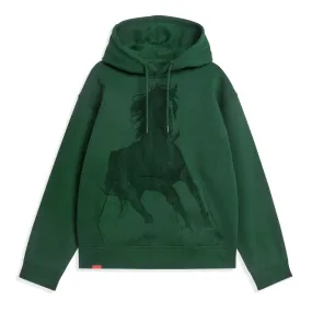 Jacuzzi Horse Hoodie - Alpine Green