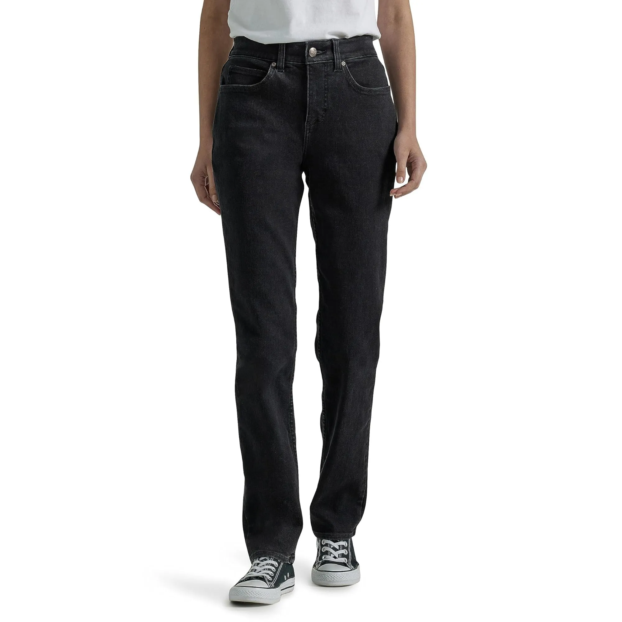 Lee Women's Ultra Lux Comfort with Flex Motion Straight Leg Jean Royal