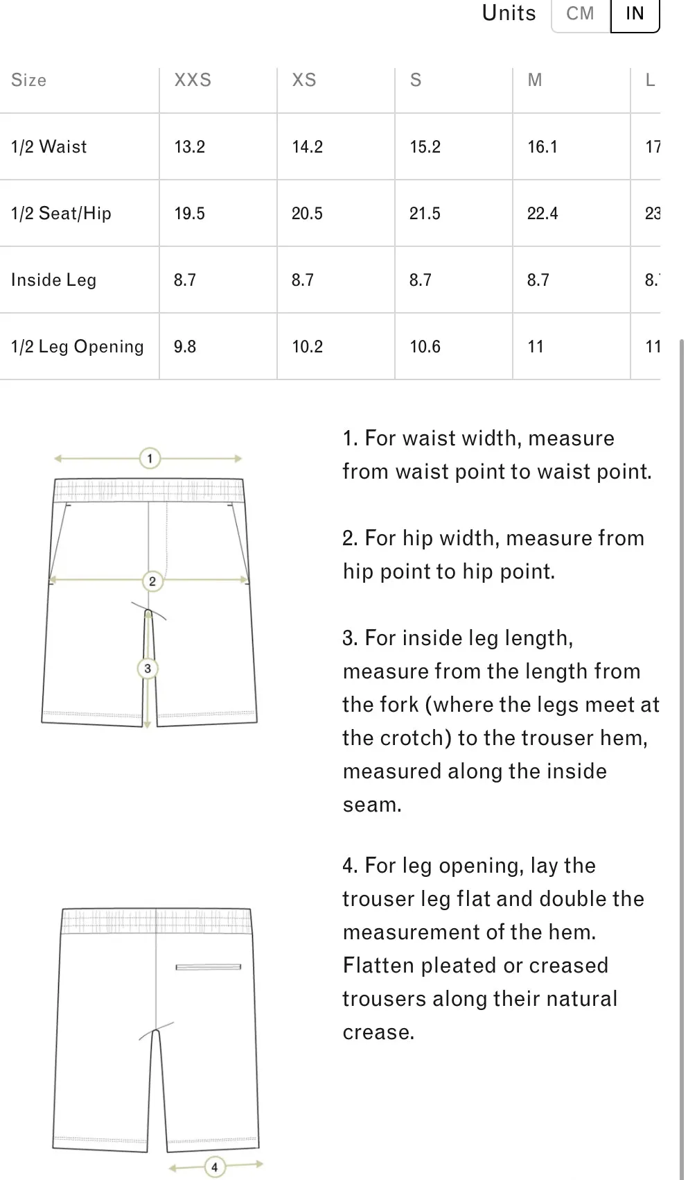 Loopback Track Short
