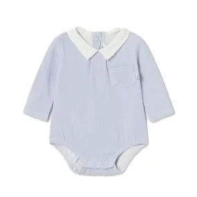 Mayoral Baby Boy's Winter Blue Bodysuit
