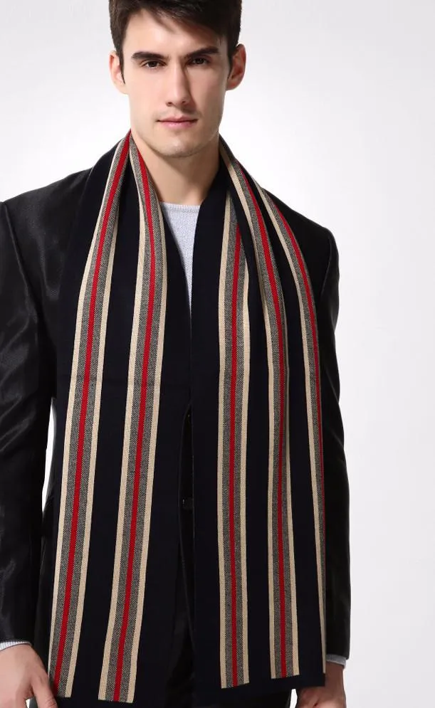 Men's Fashionable Warm Wool Scarf