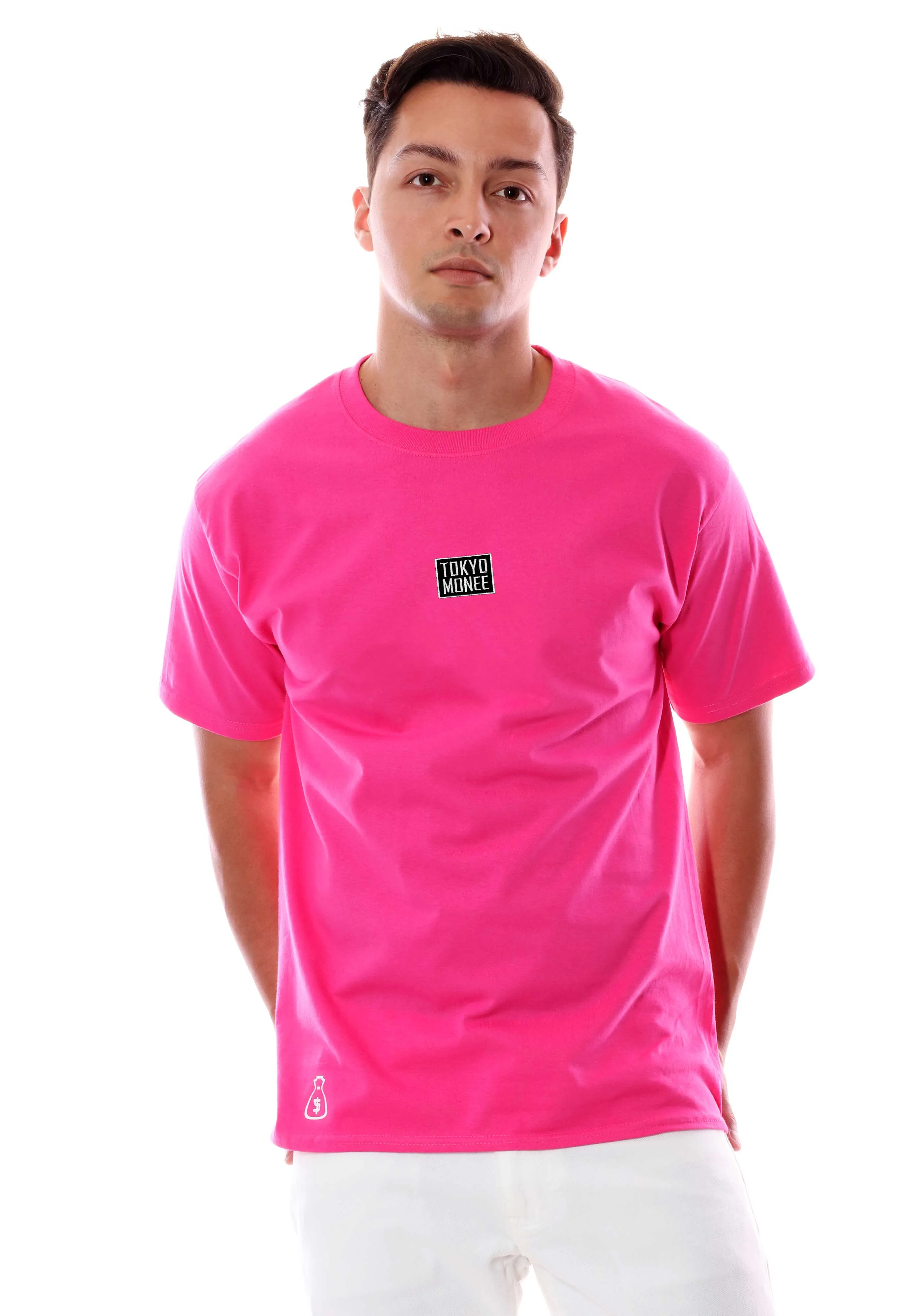 Men's Tokyo Monee Logo Patch Graphic T-Shirt