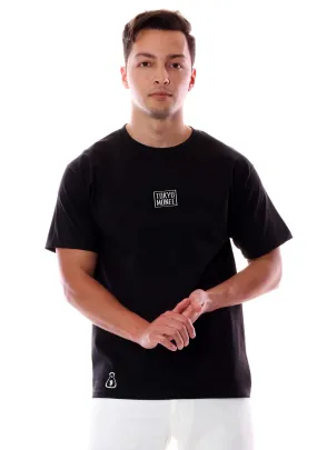 Men's Tokyo Monee Logo Patch Graphic T-Shirt