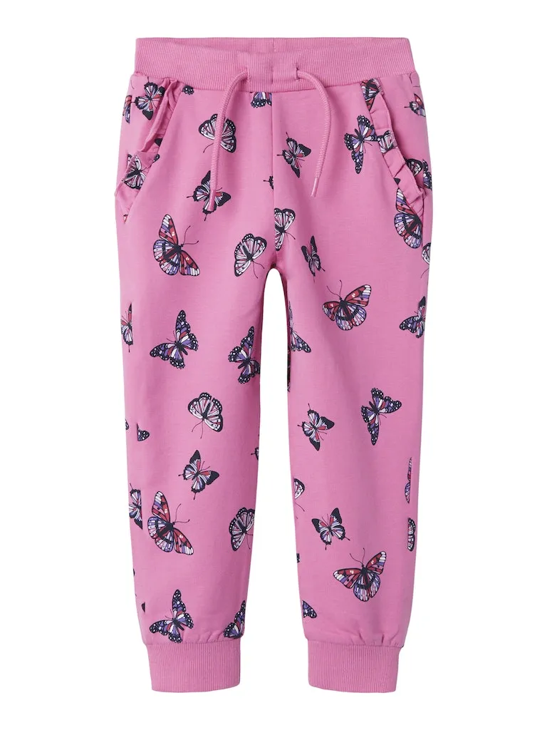 Name It Girls Butterfly Sweatpants
