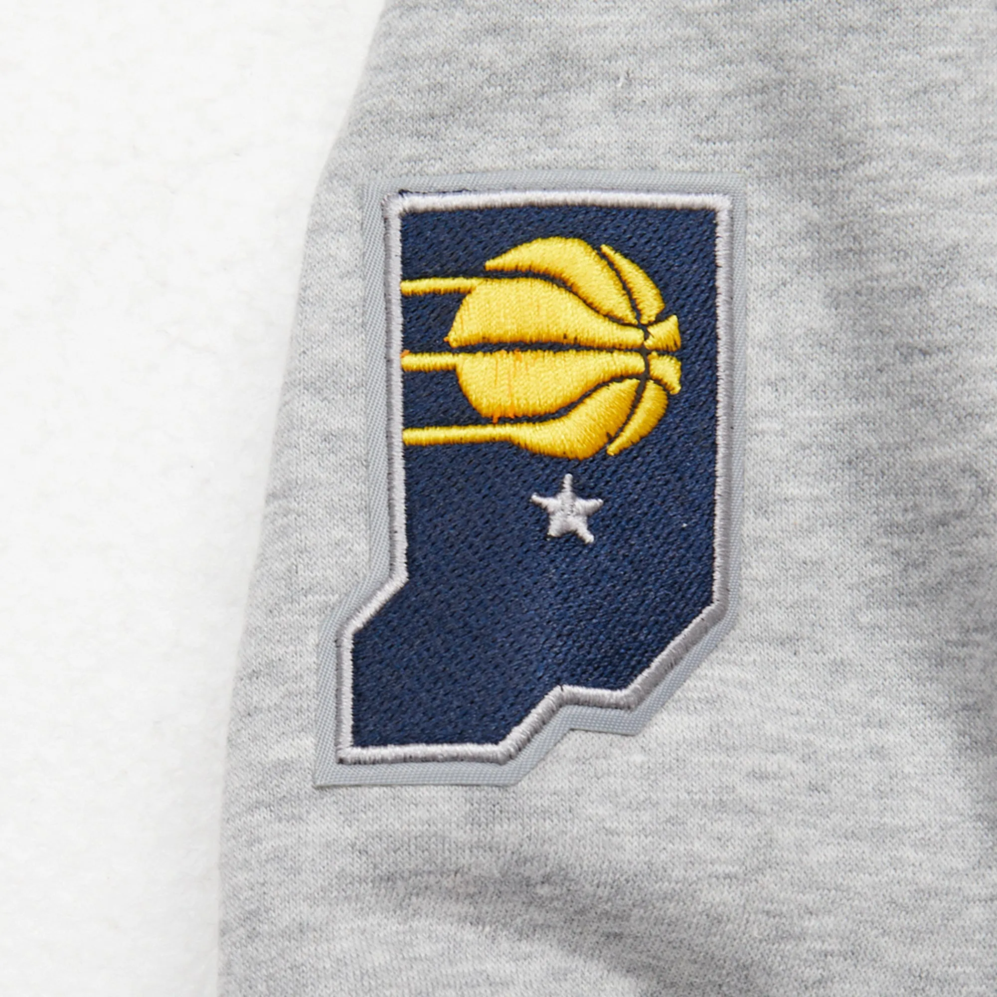 NBA INDIANA PACERS CLASSIC TODDLER BOYSFLC PO HOODIE (HEATHER GREY)