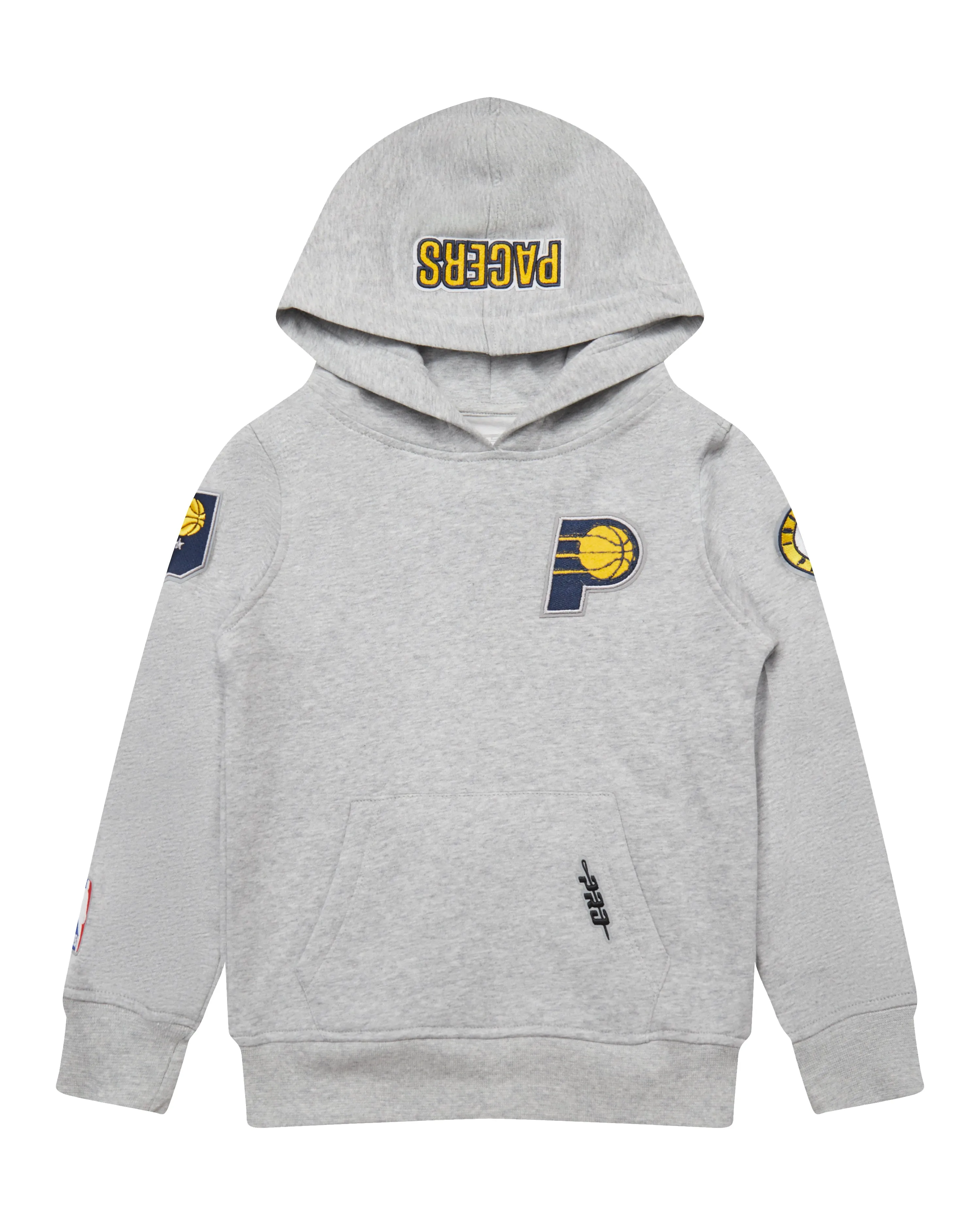 NBA INDIANA PACERS CLASSIC TODDLER BOYSFLC PO HOODIE (HEATHER GREY)