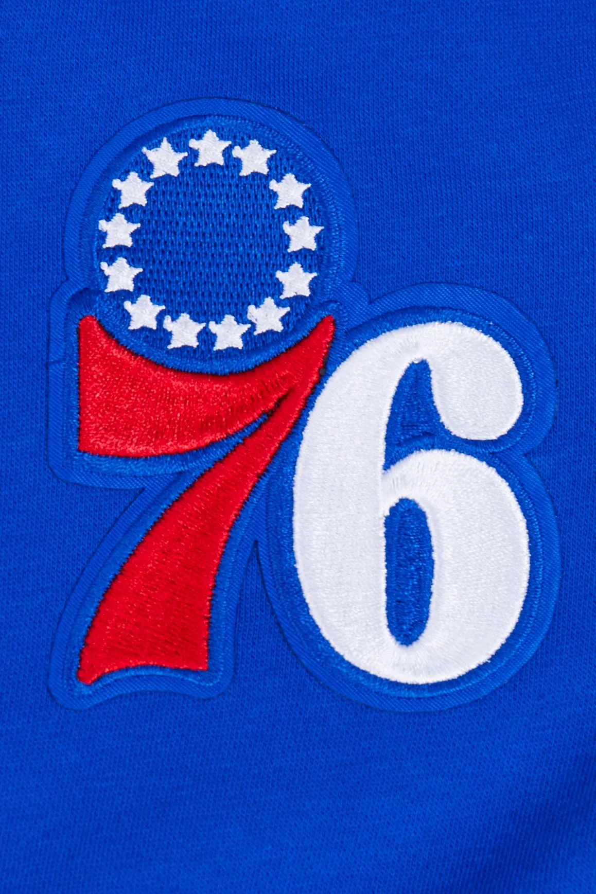 NBA PHILADELPHIA 76ERS CLASSIC LITTLE BOYS FLC FZ HOODIE (ROYAL BLUE)