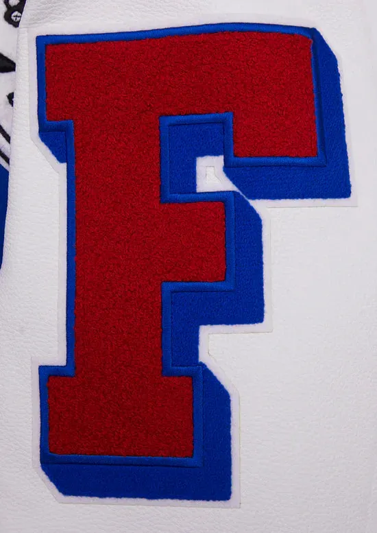 NFL BUFFALO BILLS  RIBBED WOOL VARSITY JACKET | NFL LEATHER JACKET