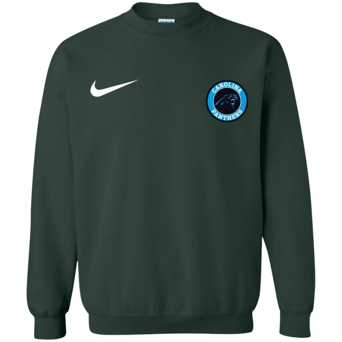 Nike Carolina Panthers Nfl Football Unisex Crewneck Pullover Sweatshirt