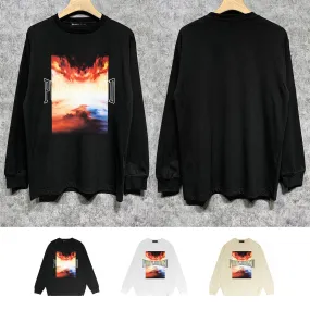 Purple Brand Long Sleeve T-Shirt Long Fashion Loose Long Sleeve Top