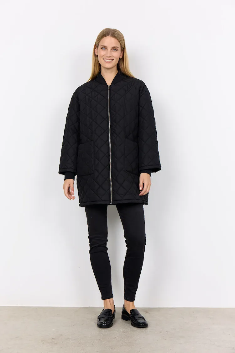 Quilted Zip Up Jacket