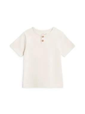 Reef Henley Crew Neck Tee - Ivory
