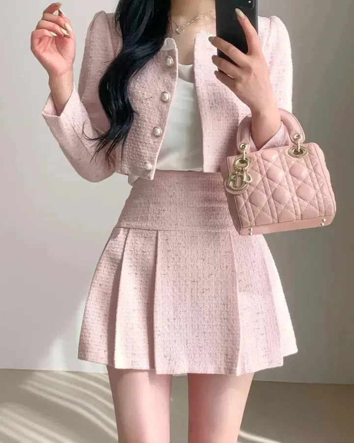 See You Smile Skirt Set