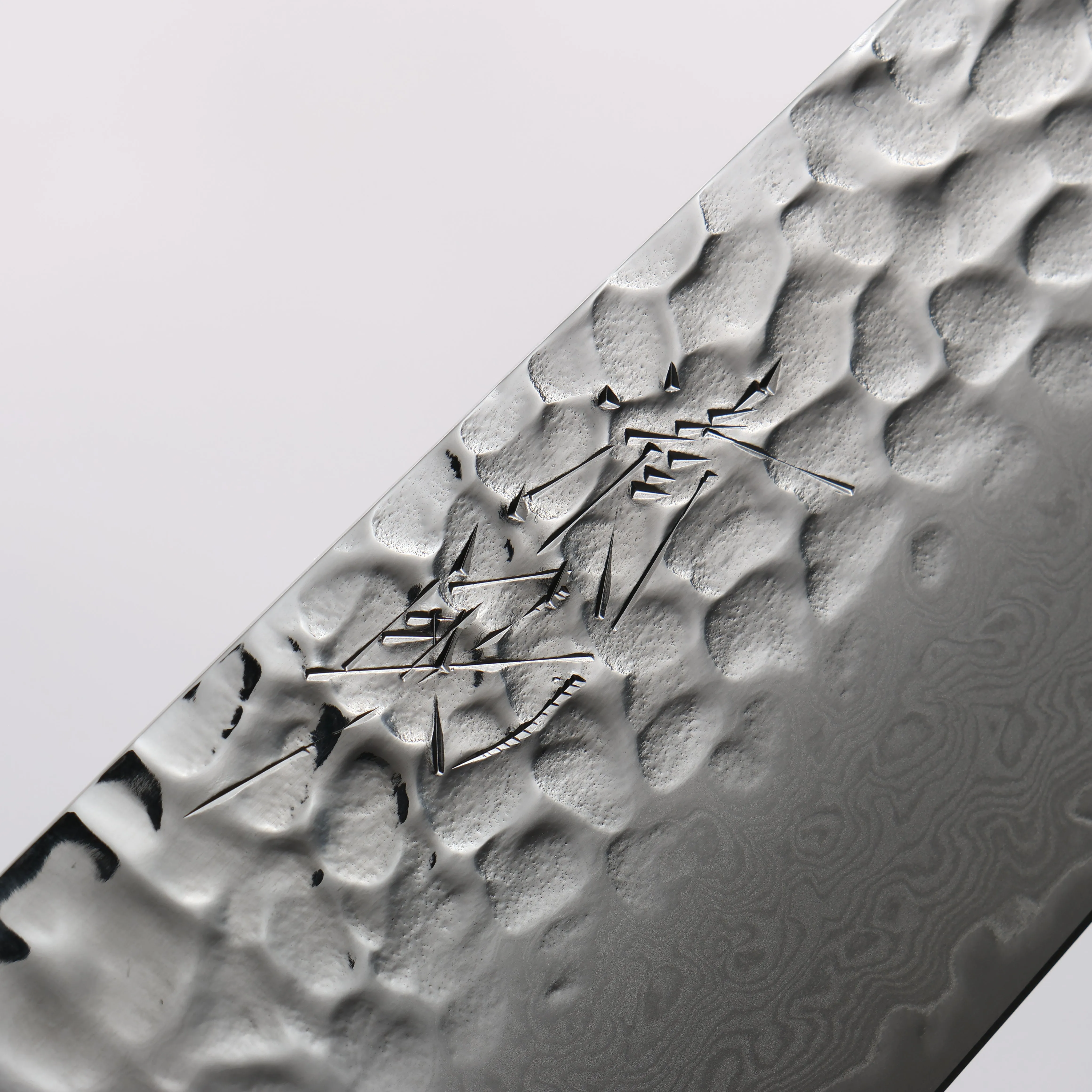 Seisuke VG10 33 Layer Damascus Santoku  170mm Brown Pakka wood Handle with Sheath