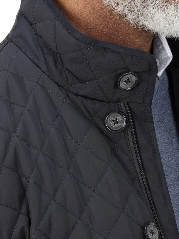 Skopes Navy Quilted Jacket
