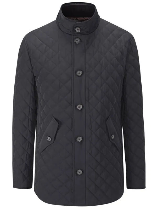 Skopes Navy Quilted Jacket