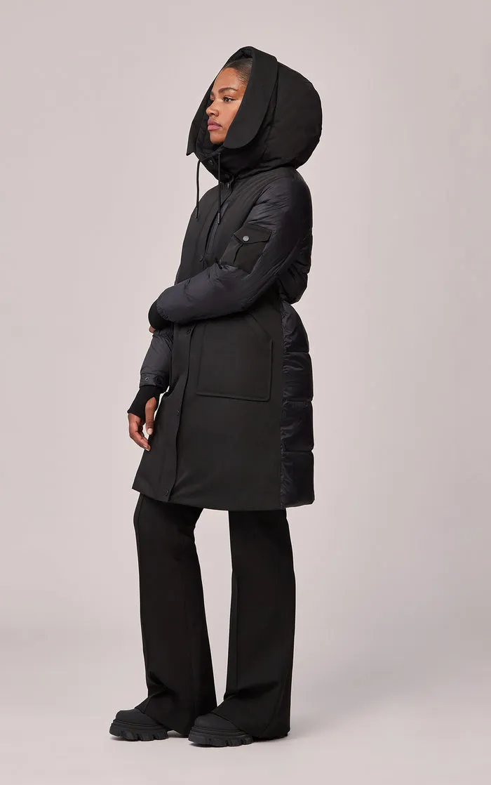 Soia & Kyo Ladies Hooded Down Coat - Mikaila